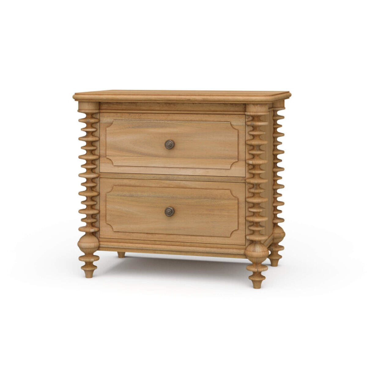 ce6091a3b59f38fc8a9d187de5700e09 Milano 2 Drawer Bedside Table - Image 1