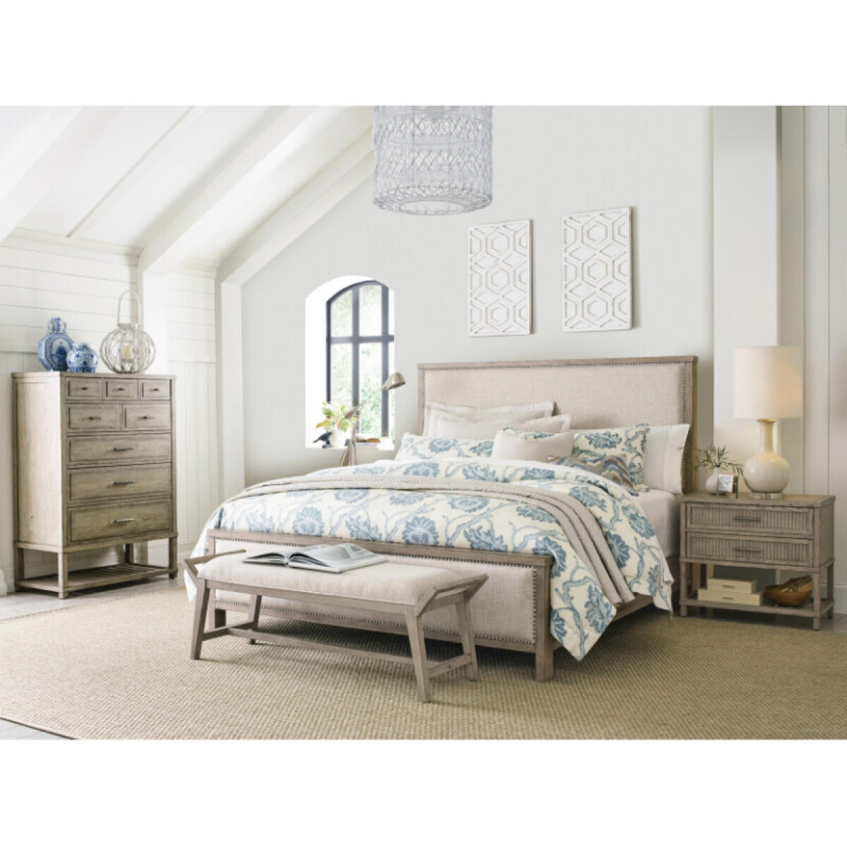 ce81c073797b1a2683da98159121f52e West Fork Jacksonville Cal King Bed Complete - Image 1