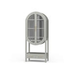 Napa Wine Cabinet W/ Mirrored Back Bar Furniture Bar Furniture 24