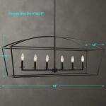 Clayton, 6 Lt Linear Chandelier - Image 7