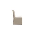 Cameron Upholstered Dining Chair with Casters - Image 4