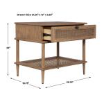 Coast Side Table, Natural Chairside Tables Brown 25