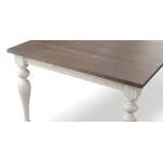 Amelia Oak Rectangle Dining Table with Leaf - Image 9