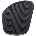 Crue Swivel Chair, Gunmetal - Image 6