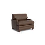 Carolina Leather Track Arm Accent Chair - Image 3