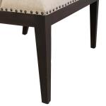 Americana Farmhouse Uph Shelter Dining Bench- Black - Image 12
