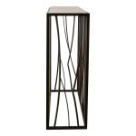 Reed Console Table, 2 Cartons - Image 4