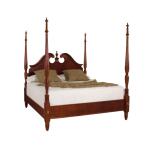 Cherry Grove Pediment Poster King Bed Complete - Image 3