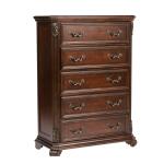 Messina Estates 5 Drawer Chest Chests Brown 11
