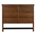 Carolina Park Queen Panel Headboard Bed Parts Amber Brown 11
