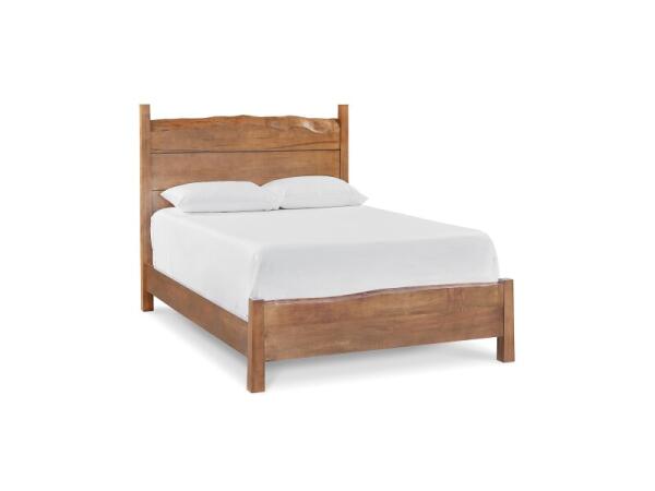 Heritage Live Edge Panel Bed Beds Bassett Furniture 2