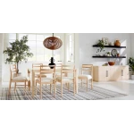 Origins Dandridge Square Dining Table with Leaf - Image 3