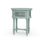 Montego Side Table W/ Rattan Door - Image 3
