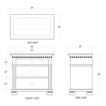 Charleston Nightstand - Image 9