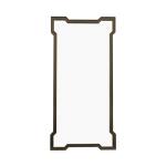 Narrow Shutter 3 Door Sideboard Dining Storage Blue 24