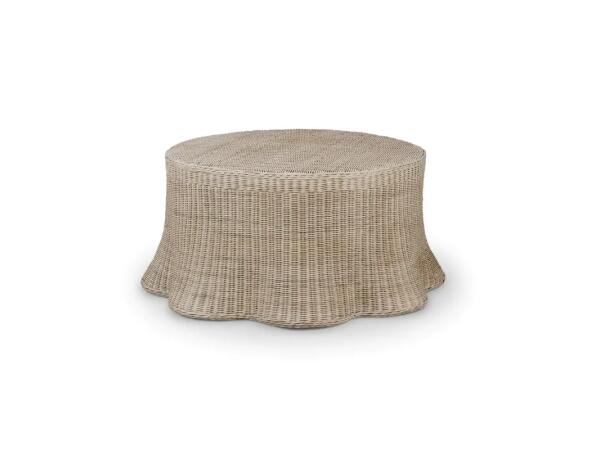 Newport Rattan Coffee Table Cocktail & Coffee Tables Blue