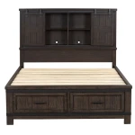 Thornwood Hills King Bookcase Bed, Dresser & Mirror, Chest - Image 3