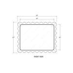 Chloe Square Mirror - Image 8