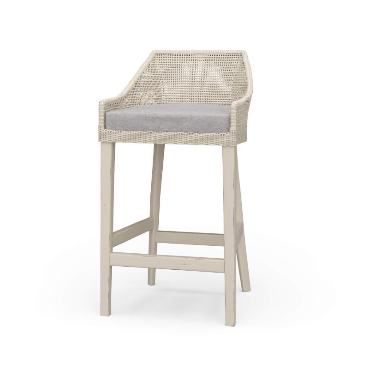 d047b39a24fb4704eff21ad92d0f6a86 Savanah Rattan Counter Stool W/ Seat Cushion - Image 1
