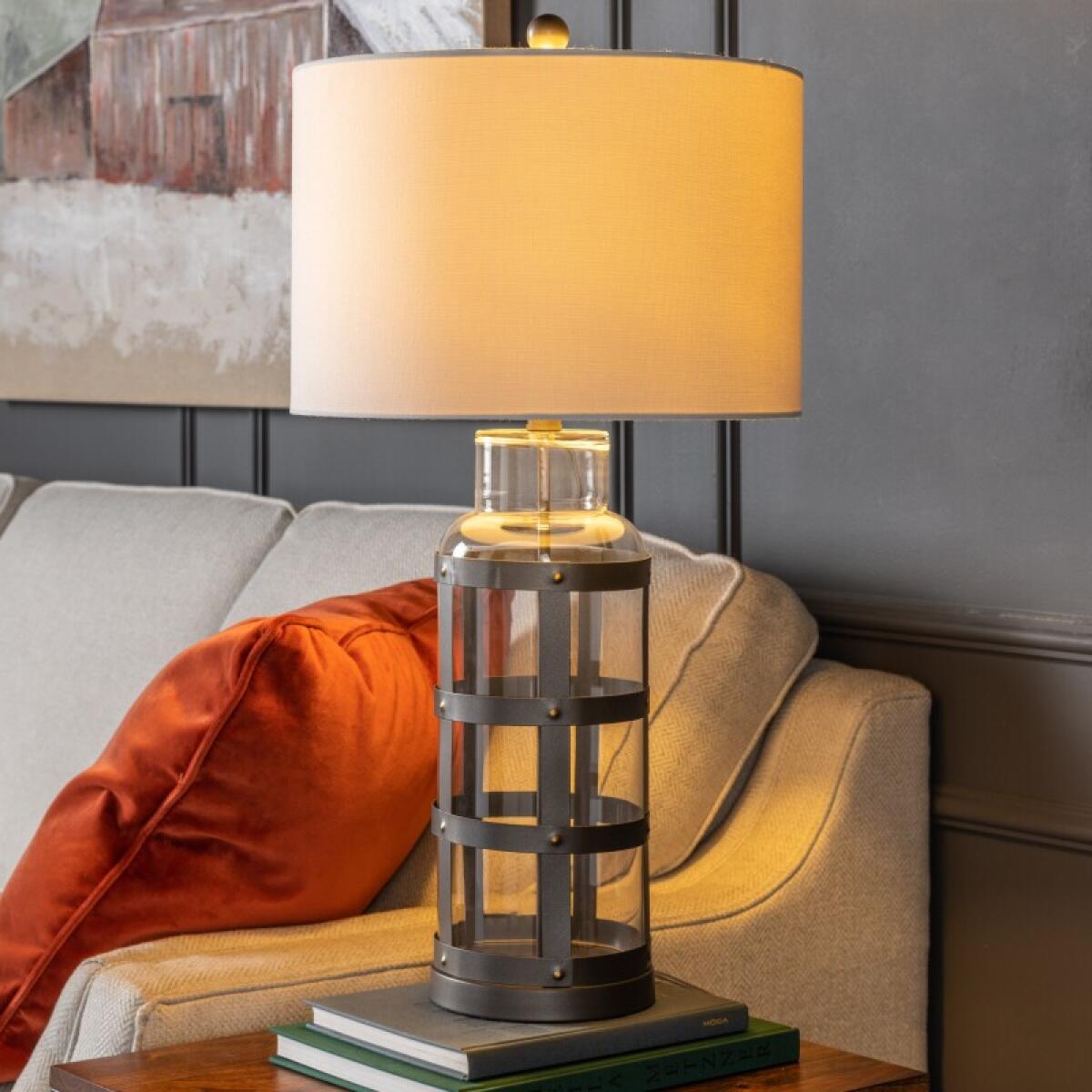 d05e84c5306679ab8ae746e253a5c534 Everly Caged Metal Lamp - Image 1