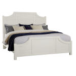 Maple Road Two-tone Queen Scalloped Bed Beds Beds 9