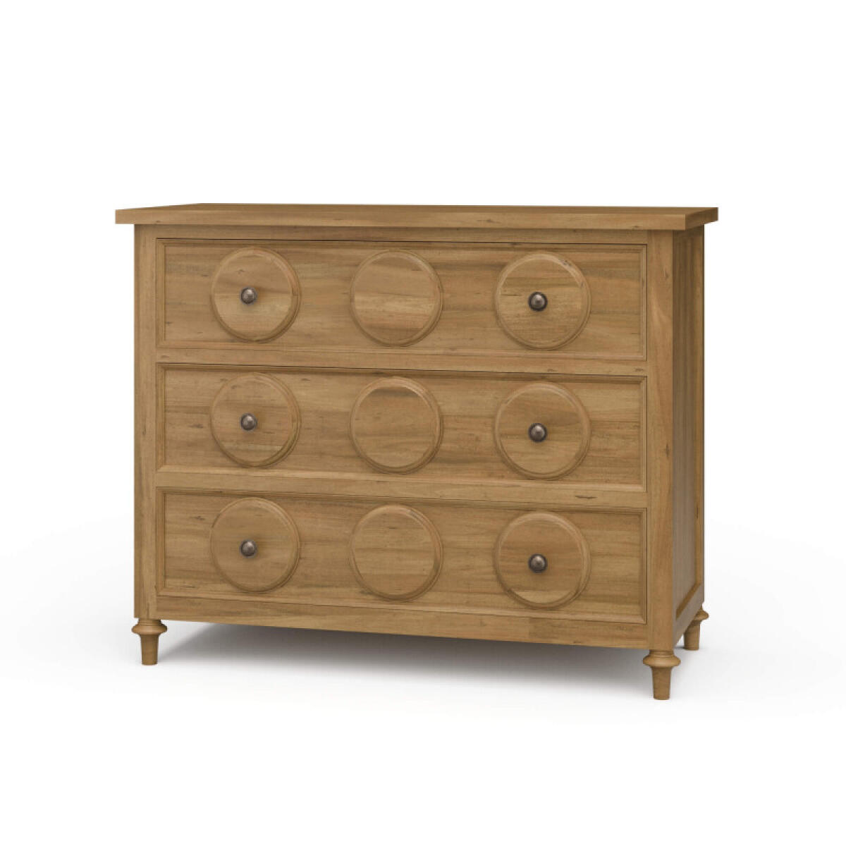 d082ee2d4082dbd8be7c50546830197a Laguna 3 Drawer Dresser - Image 1