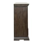 Big Valley 2 Door 6 Drawer Dresser Dressers Brown 14