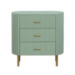 Astoria Three-Drawer Chest (Green) - Image 3