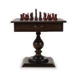 Gloucester Chess Table W/ Drawer - Image 6