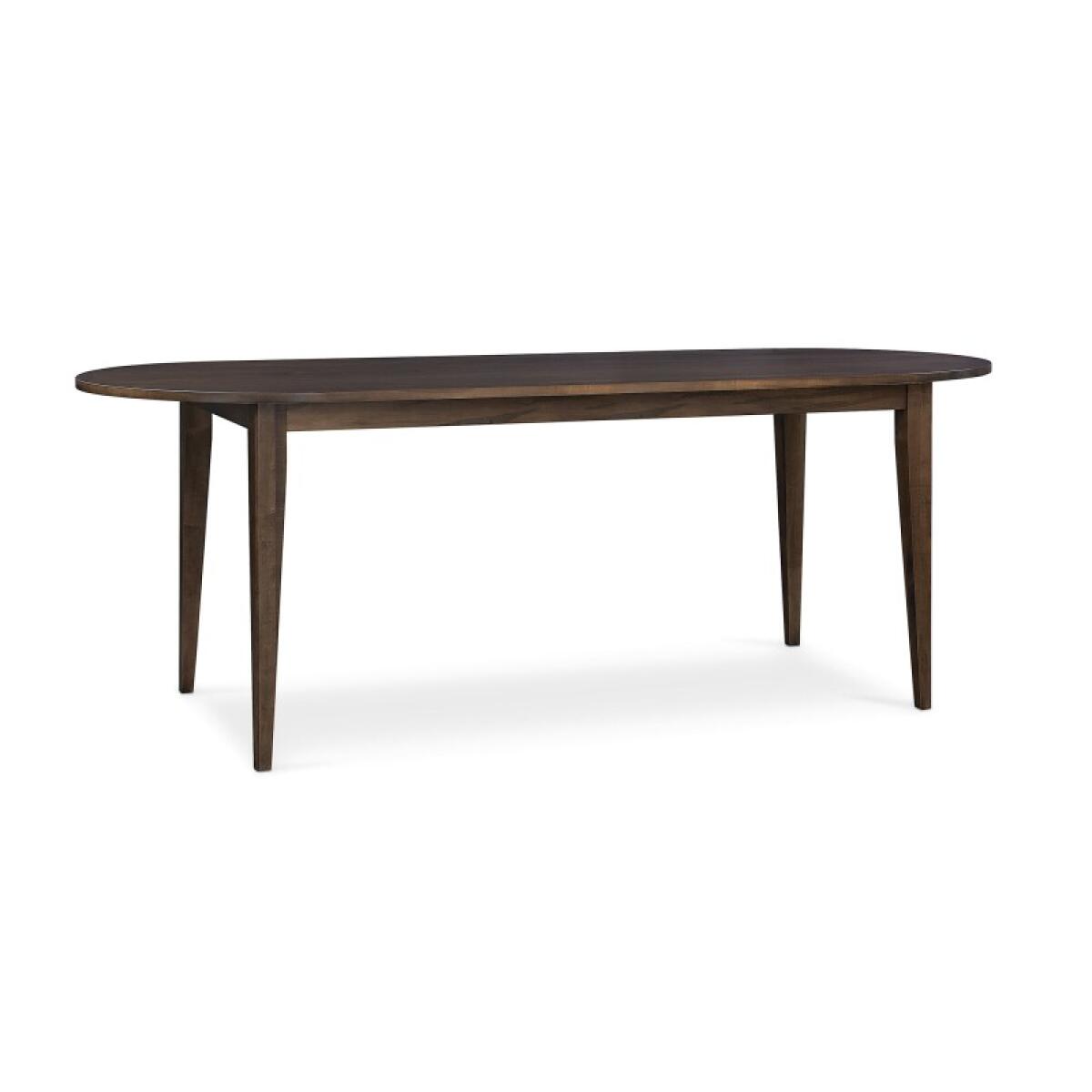 d16602a30601da809eba01e5685beb91 Owens Maple Oval Counter Dining Table - Image 1