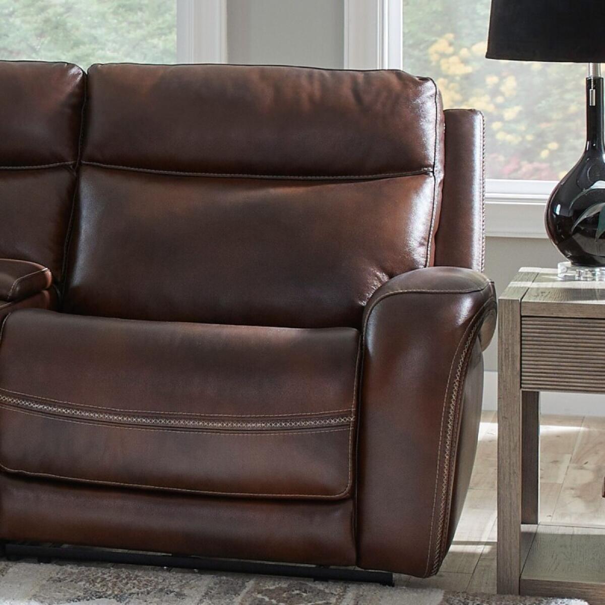 d181f6de3ab8a1422826f4e179112ea6 R Arm Recliner P2 & ZG - Cognac - Image 1