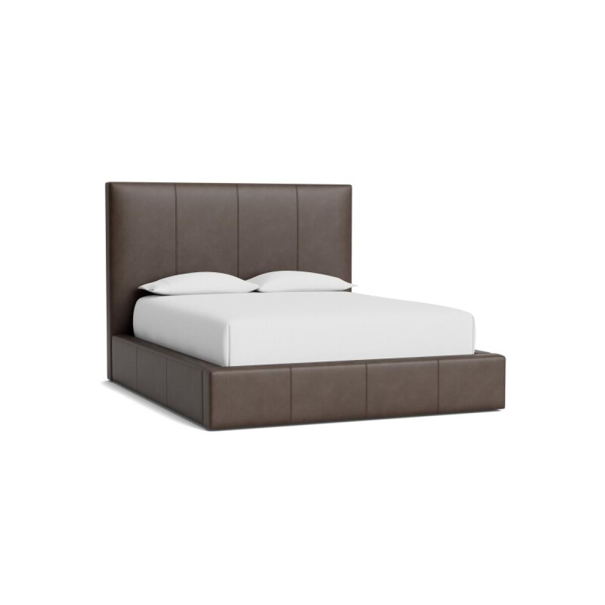d1a8019ab43cdbbde41d6eb367a9529f Eden Leather Upholstered Bed - Image 1