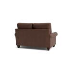 True Custom™ True Custom® Leather Panel Arm Loveseat - Image 4