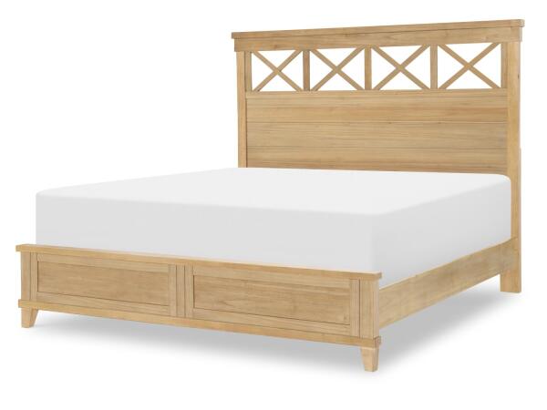 Complete X Panel Bed Cal King 6/0 Beds Amber