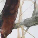 Burgundy Interjection Framed Prints, S/2 - Image 4