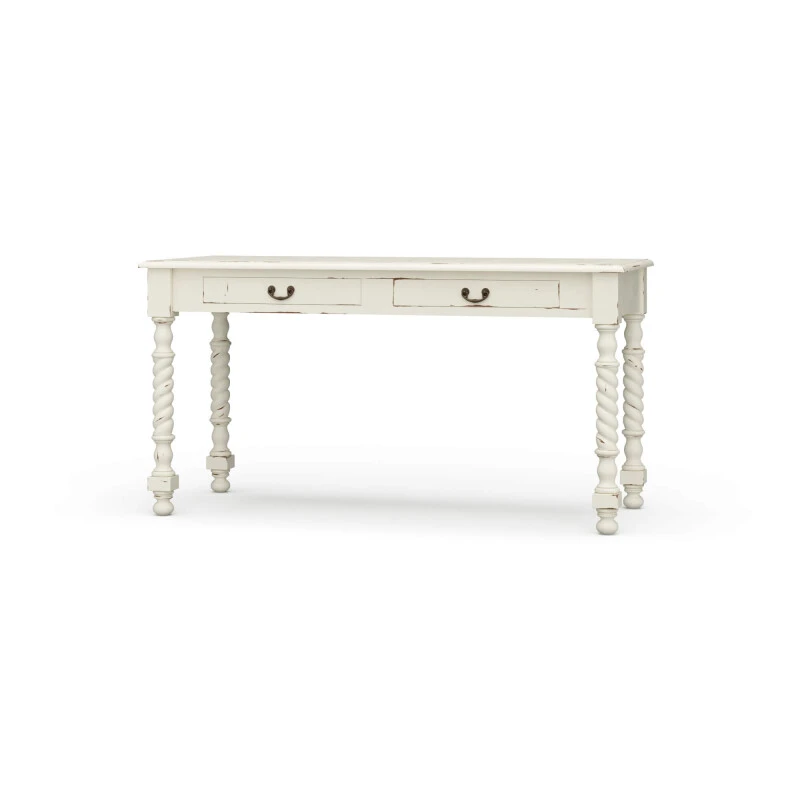 d1dcca0b0bc5d1df400351225cb4ee5e Console Desk W/ Barley Twist Leg - Image 1