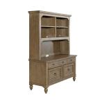 Americana Farmhouse 3 Piece Desk & Hutch Set - Image 3