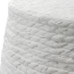 Resort Accent Stool, White - Image 5