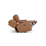 Raymond Leather Power Reclining Loveseat with Center Console - Image 7