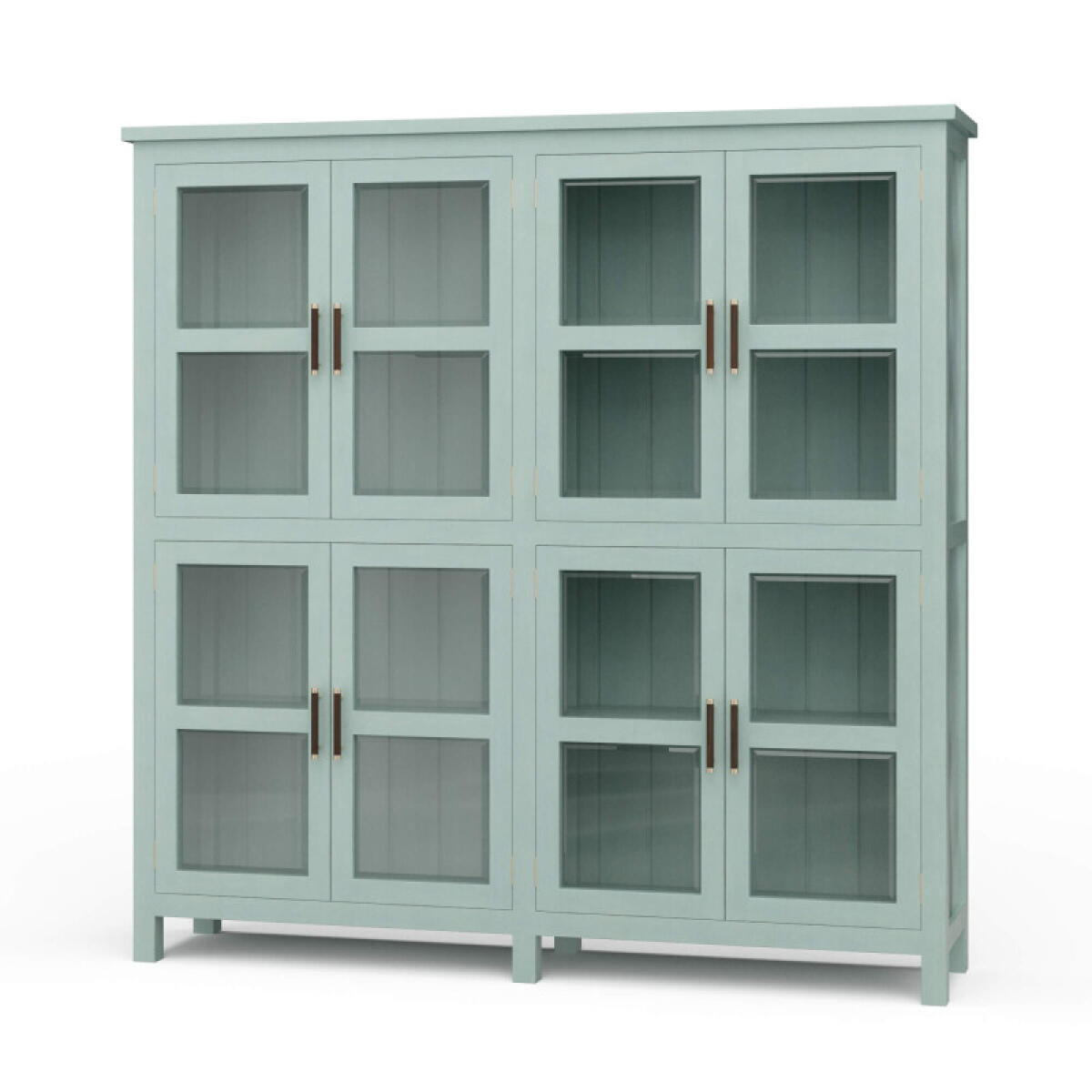 d28a86a3ea5a9599930570e786988200 Madrone 8 Door Display Cabinet - Image 1