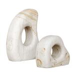 Stone Flow Indoor-outdoor Sculptures, S/2 - Image 5