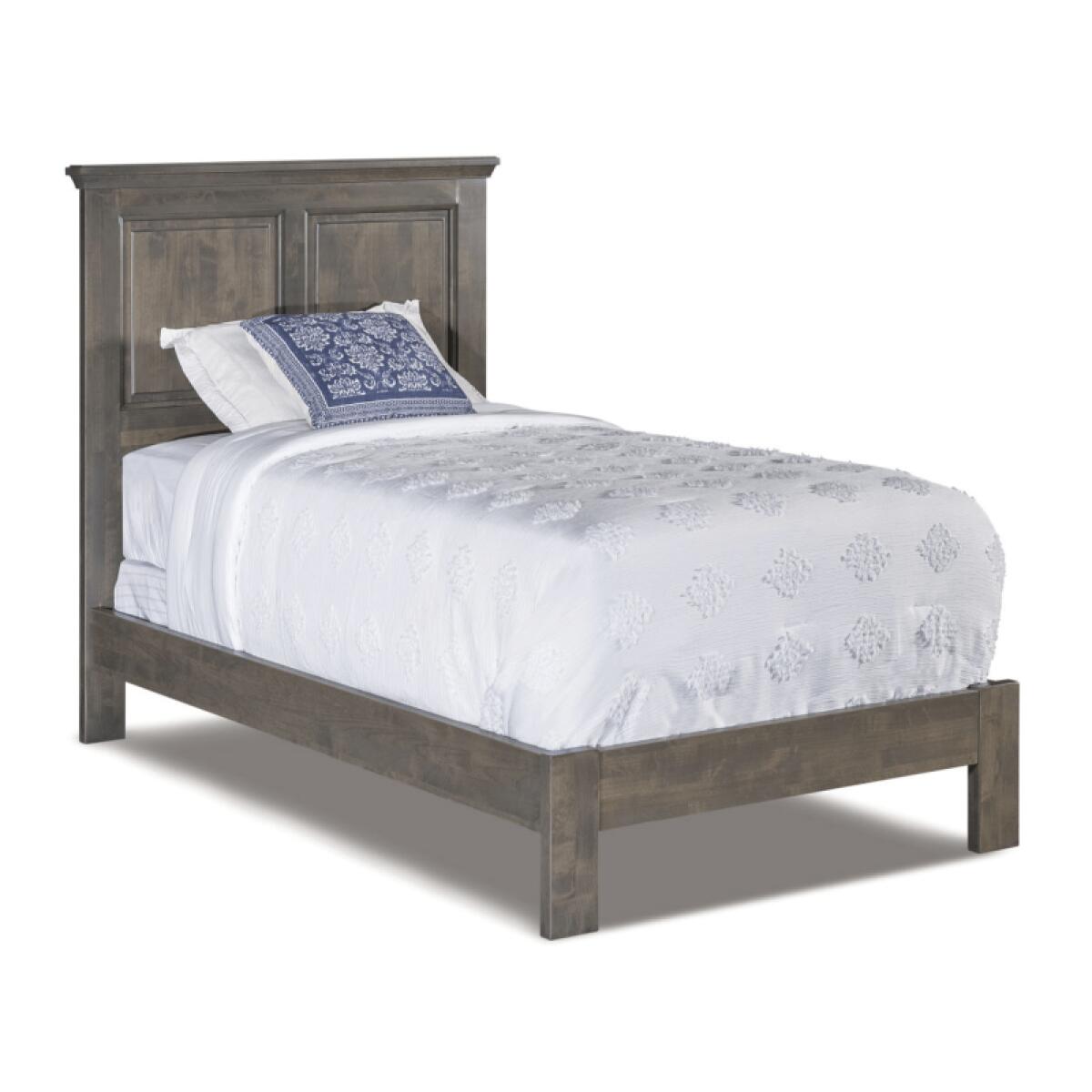 d2ca8fbca565b0de3da18a0ccbeccbeb Heritage Raised Panel Twin Bed - Low Footboard - 61278 - Image 1