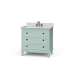 Hayward Single Vanity W/ Sink & Marble Top