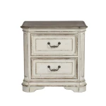 Magnolia Manor Queen Uph Sleigh Bed, Dresser & Mirror, Night Stand - Image 6