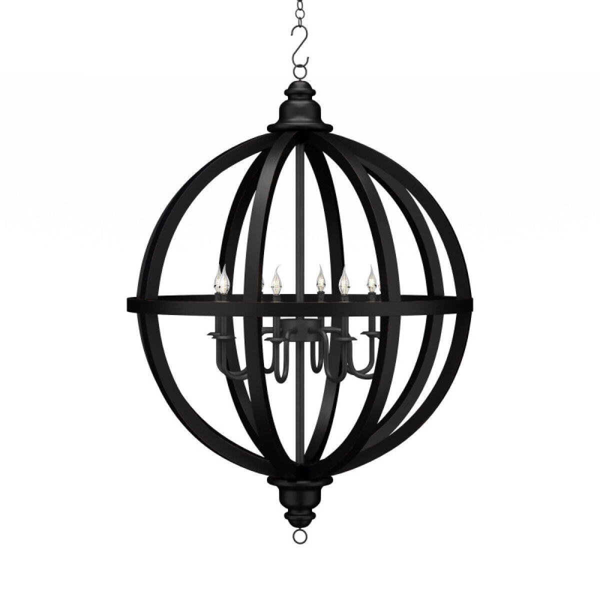 d34fa9f6d32a10f0ed6dfc50493f726d Infinity Chandelier Medium W/ 6 Lights - Image 1