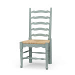 English Ladder-back Dining Chair Chairs & Benches Blue 9