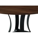 Crafted Cherry Dining By Ben & Erin Napier 48 Inch Round Table W/ Metal Base - 150-048-200 - Image 3