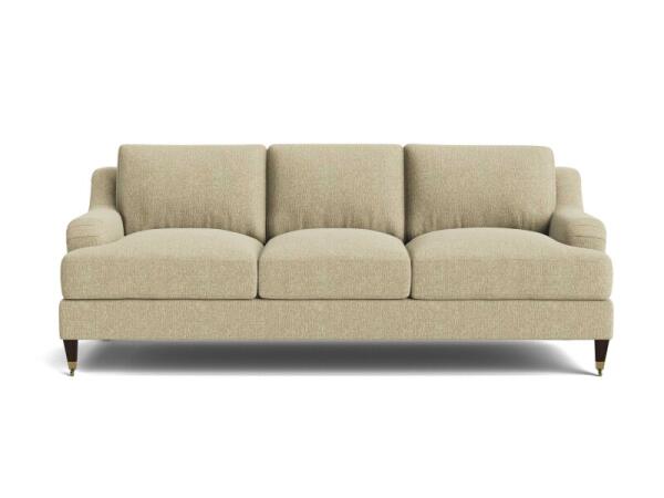 Stockten English Arm Sofa with Casters Sofas Bassett Furniture