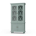 Hamilton Display Cabinet Entertainment Stands Blue 15