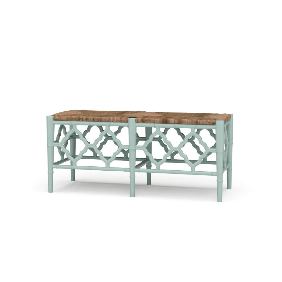 Chinois Bench Chairs & Benches Blue 2 Chinois Bench Chairs & Benches Blue 2